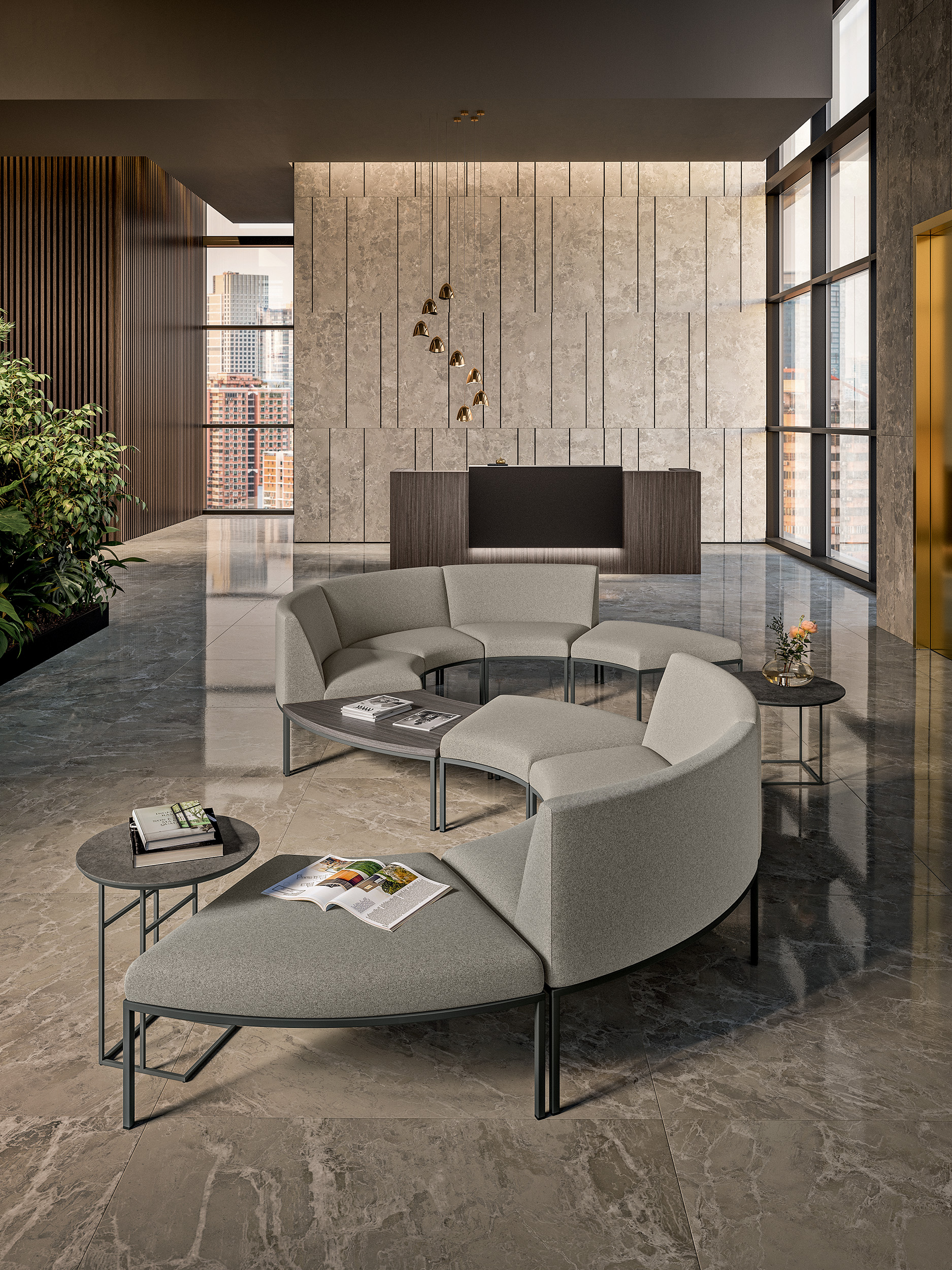 Fauteuil lounge Arco